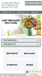 Mobile Screenshot of alittlebitofloveflorist.com